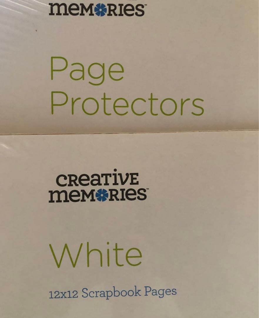 クリエイティブメモリーズ　アルバム　台紙2 ABCシール ペンセット