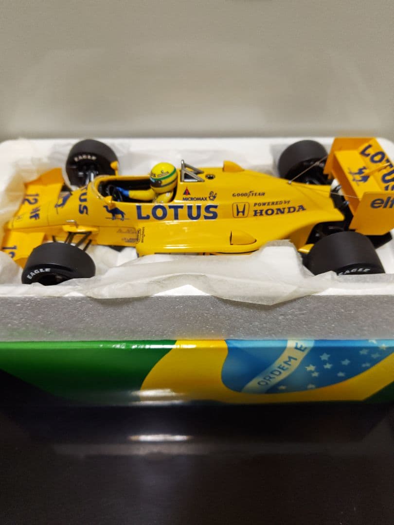 アイルトン・セナ　ロータス・ホンダ９９Ｔ チーム仕様