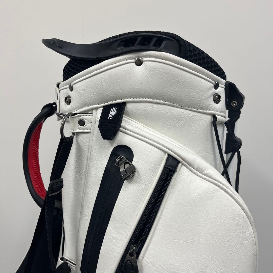 ピレッティ スタンド キャディバッグ ブラック Piretti ホワイト