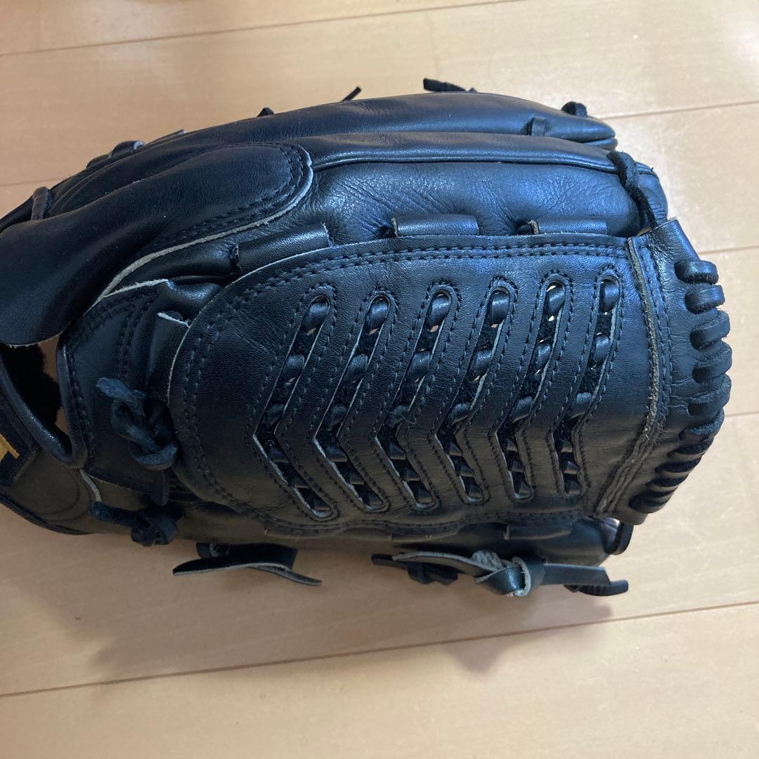 ZETT プロステイタス 右投げ用グローブ 黒 旧ロゴ