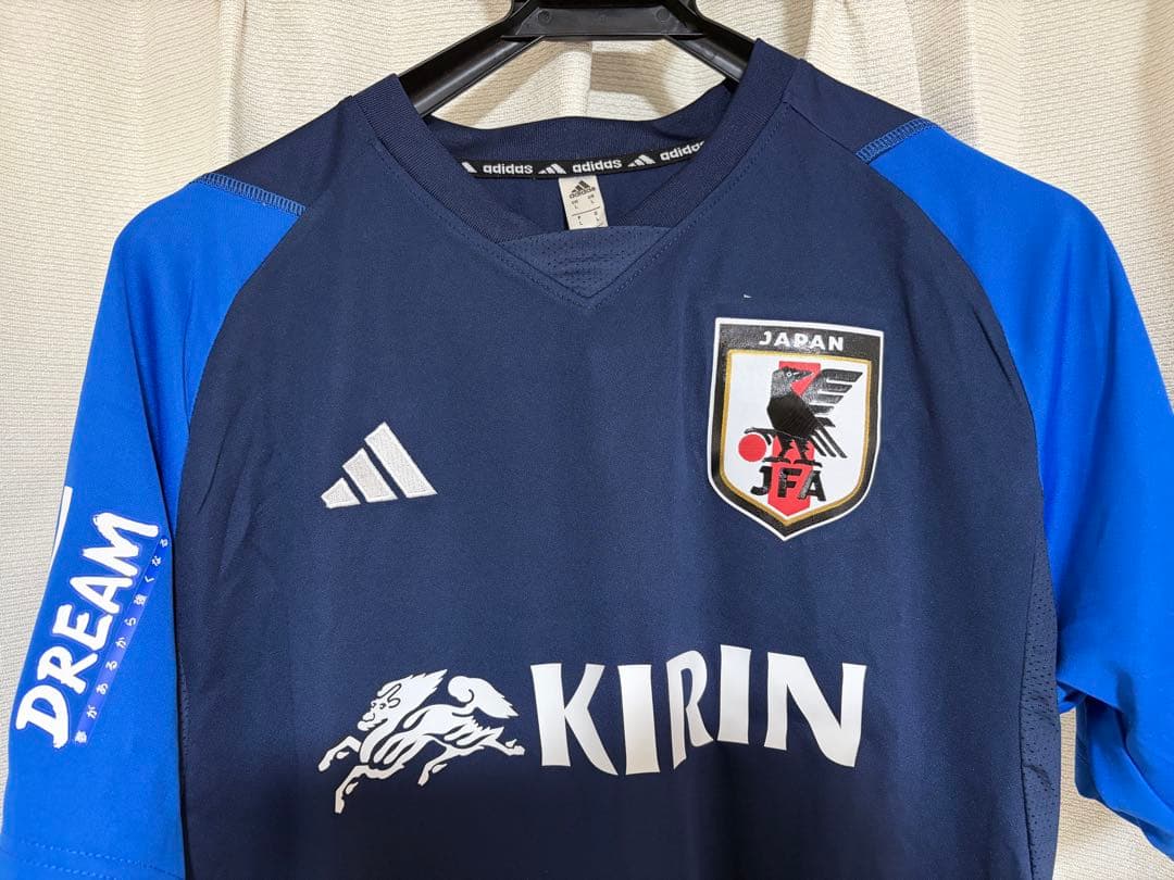 サッカー日本代表 トレーニングウェア 上下セット Lサイズ 2023年