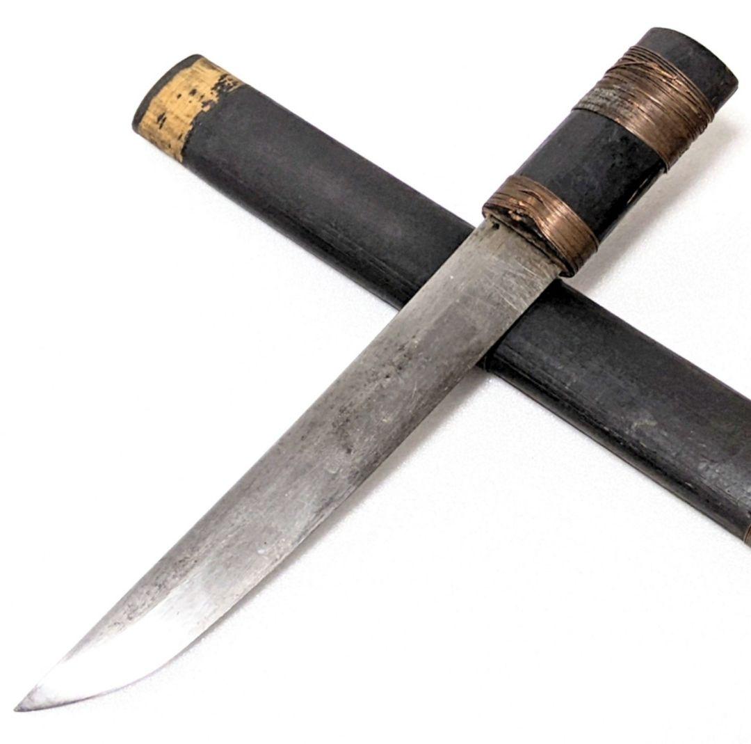 【小刀・短刀】残欠刀 残欠造 工作用ナイフ 和式ナイフ⑤【合法サイズ・確認済み】