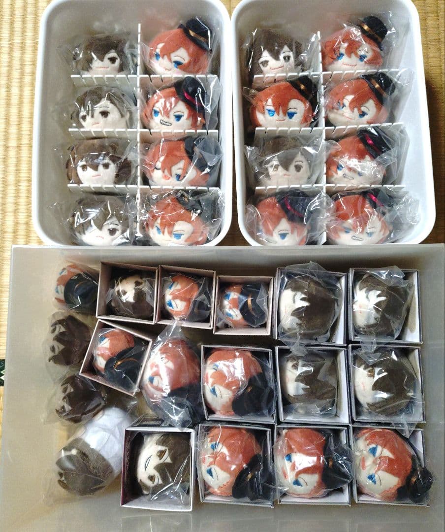 文豪ストレイドッグス　もちマス　もちもちマスコット　太宰　中也　34個　特典