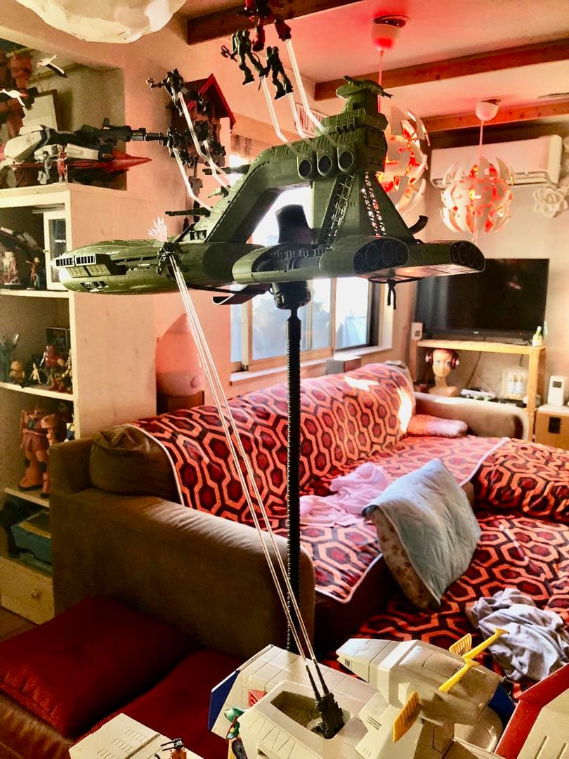 ムサイ　1/400 仮組　レアプラモデル　ガンダムコレクションNEO その1