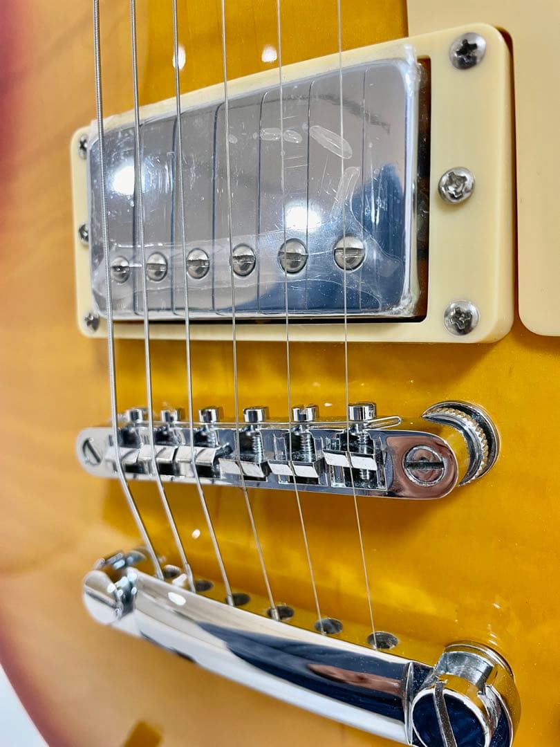 PLAY TECH エレキギター レスポール サンバースト