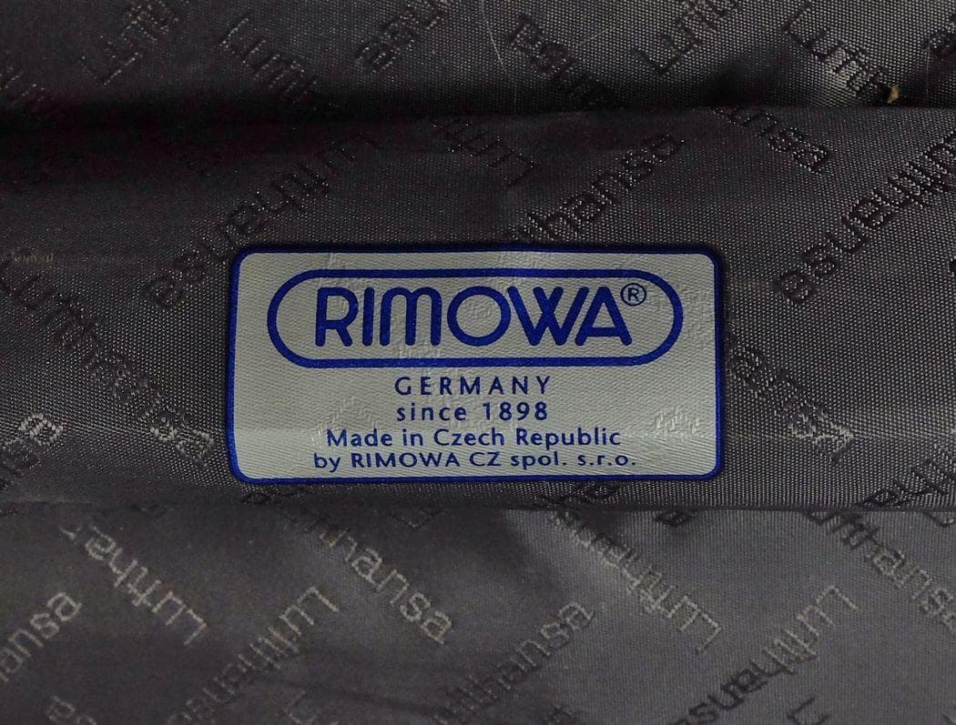 リモワ 899.61『Lufthansa/リンボ』2輪ビジネス・トロリー 24L