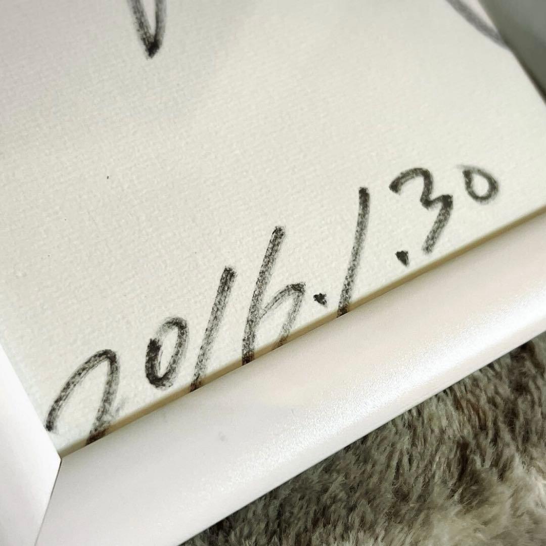 魔裟斗 直筆サイン色紙 写真付き 額装 個人的入手 超希少