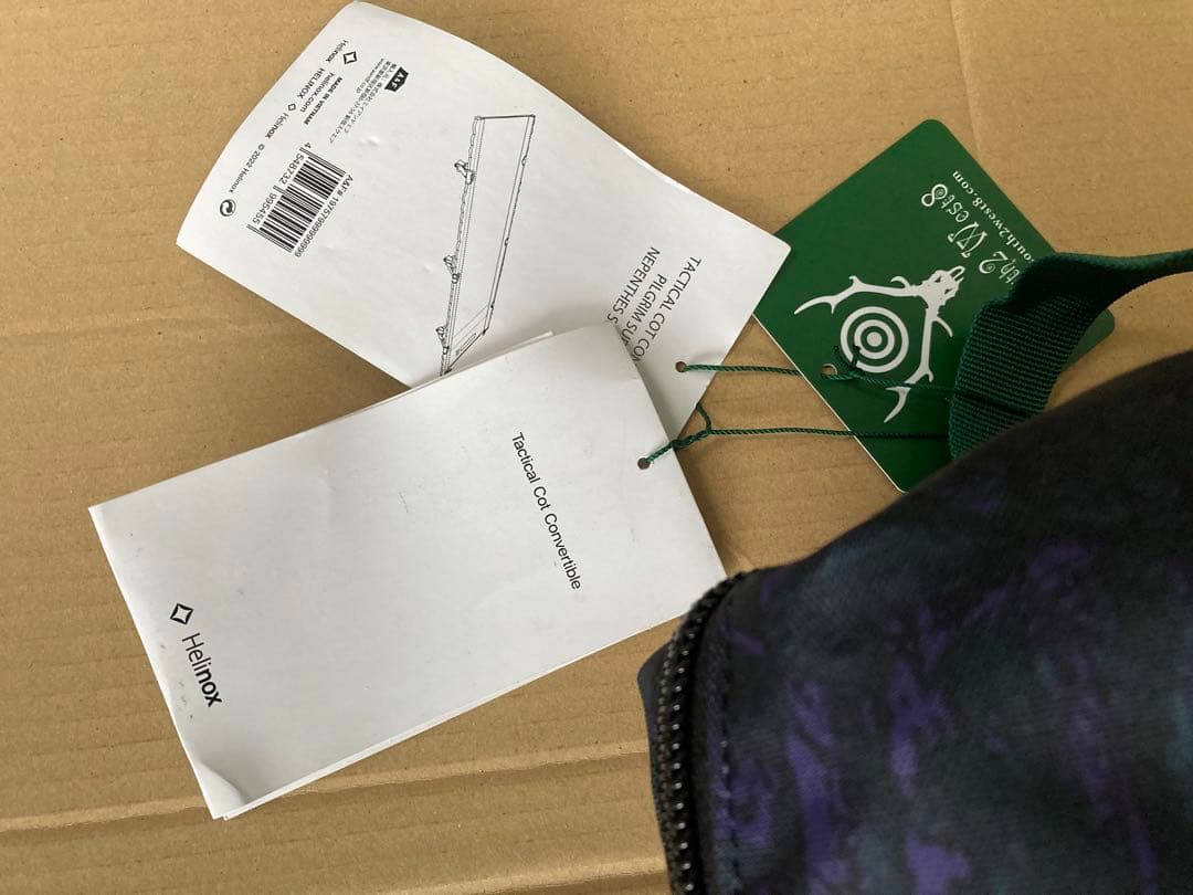 アウトドア寝具 Helinox SOUTH2WEST8 Tactical Cot