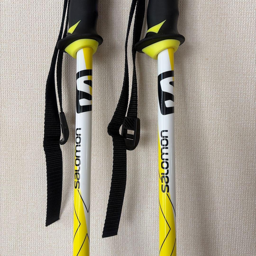 SALOMON サロモン★スキーストック★伸縮ポール★100cm〜123cm