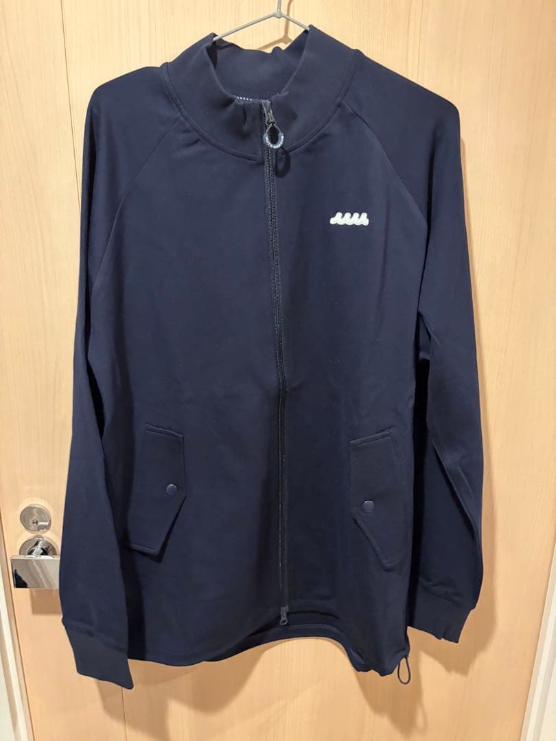 MUTA ネイビー ジップアップジャケット　XL