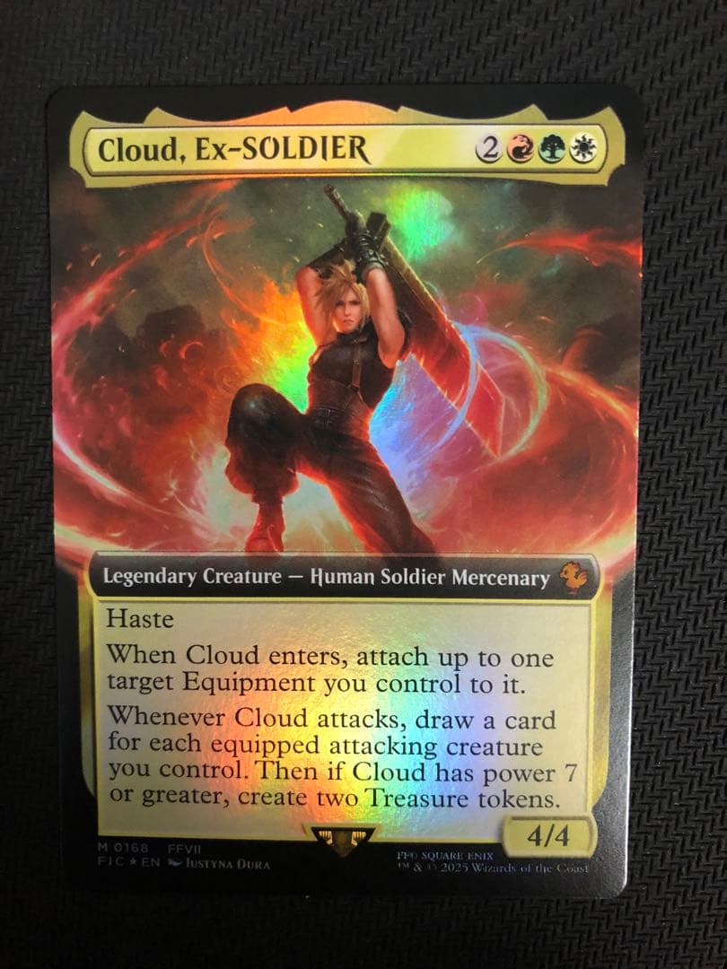 Cloud, Ex-SOLDIER /元ソルジャー、クラウド　拡張アートfoil