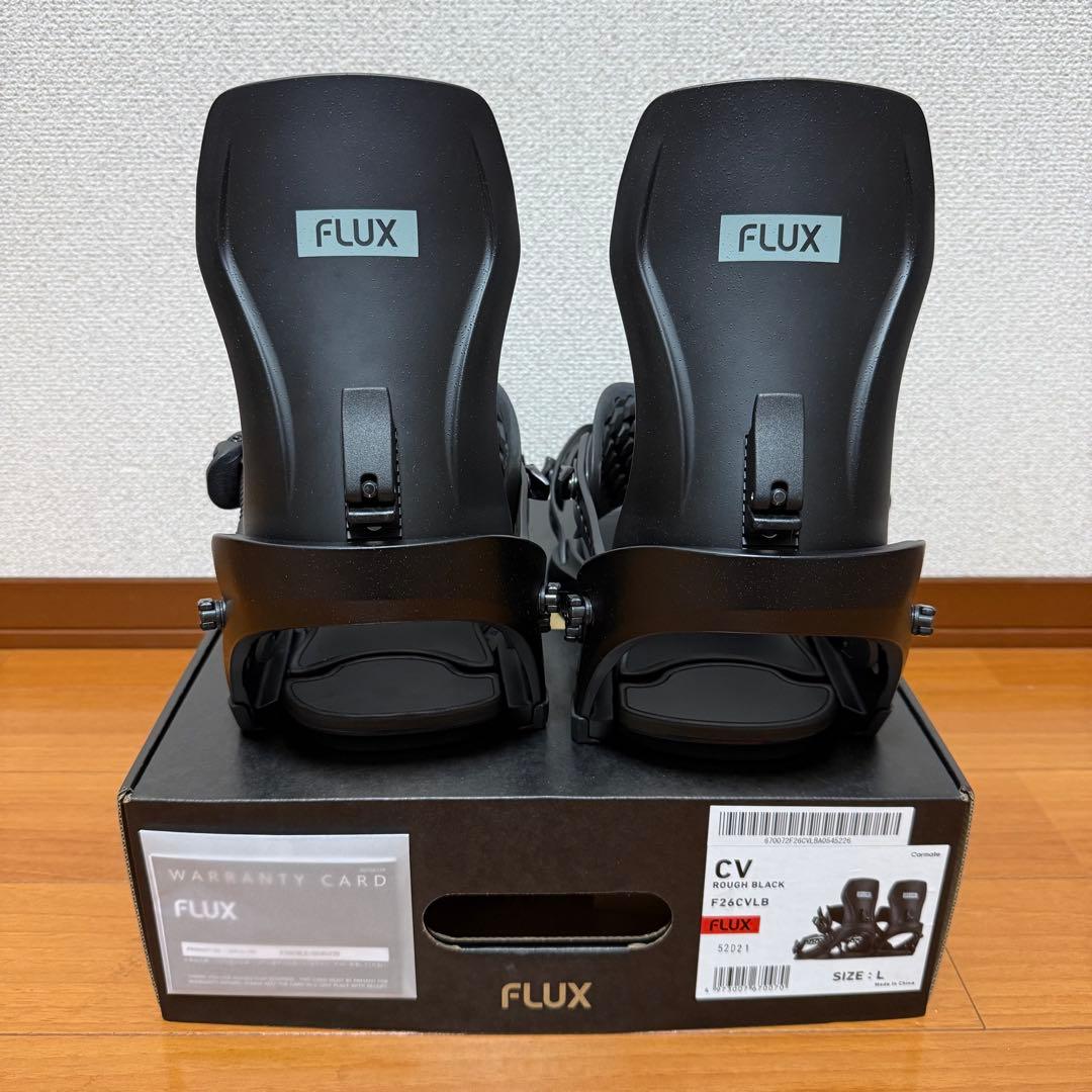 2025/2026 フラックス FLUX CV ブラック ビンディング L