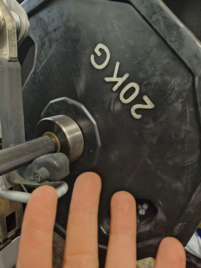 タフスタッフ　cpr-265 バーベルラックとベンチセット　プレートもあり！