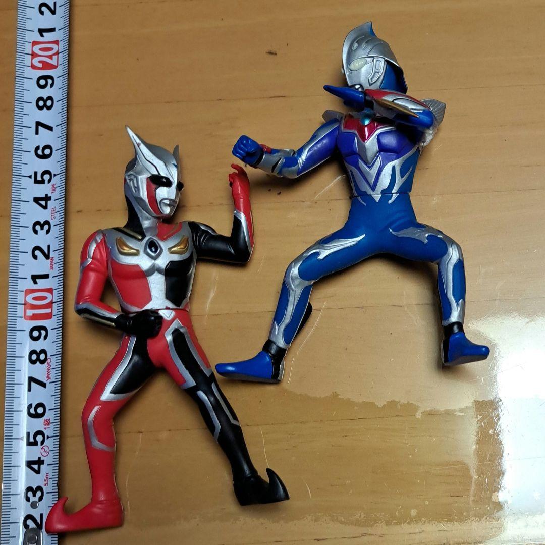 ウルトラマンネクサス ウルトラヒーロー　ソフビ　プライズフィギュア セット