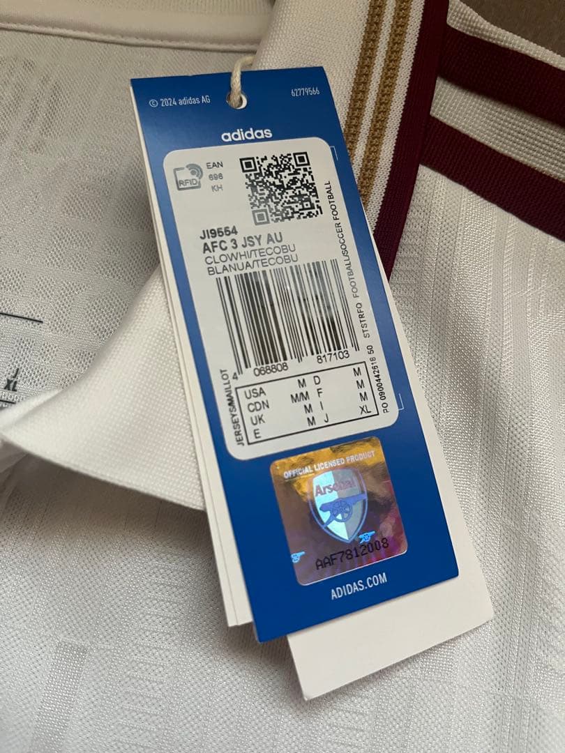 アーセナル ウーデゴール　3rdユニフォーム