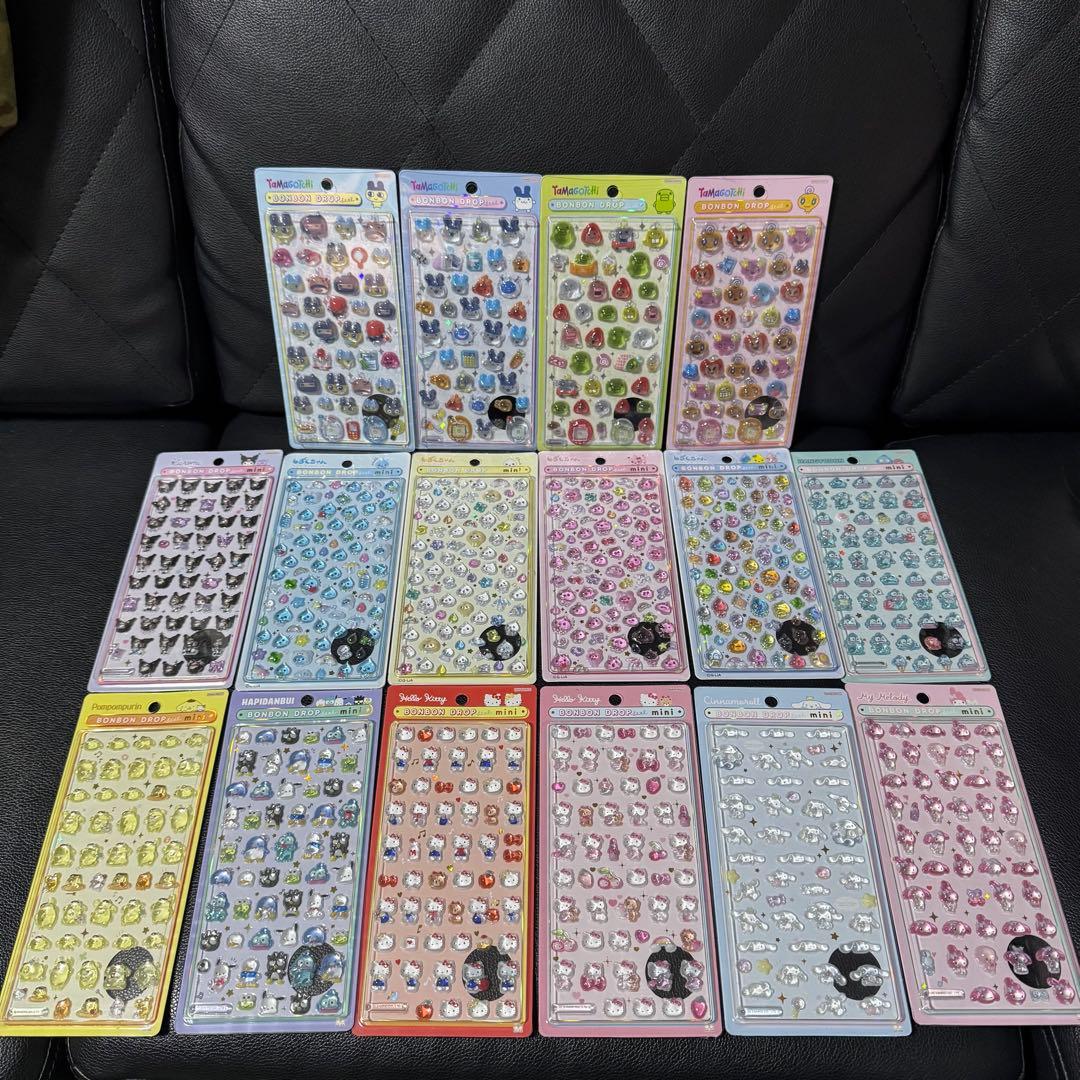 【正規品】 サンリオ たまごっち しずくちゃん ボンボンドロップシール ミニ