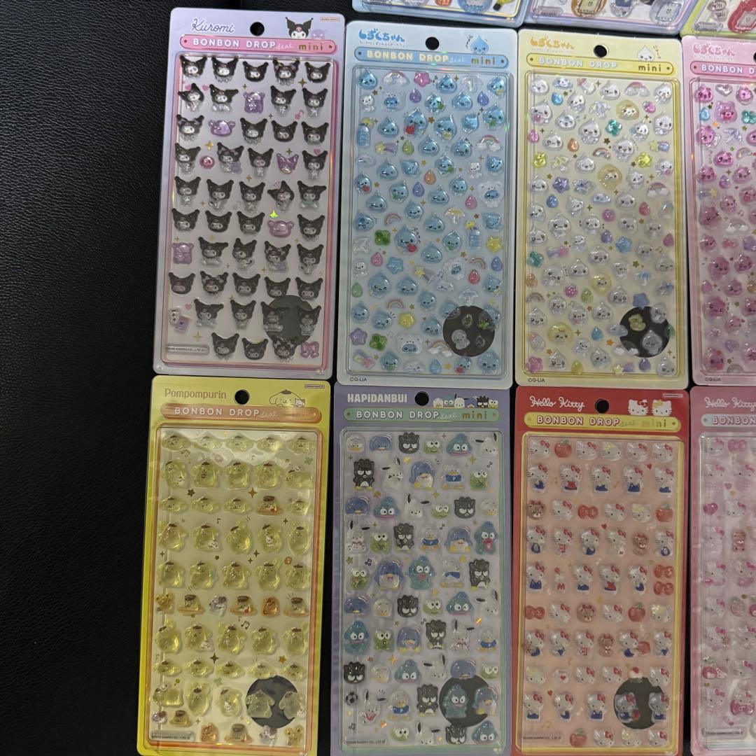 【正規品】 サンリオ たまごっち しずくちゃん ボンボンドロップシール ミニ