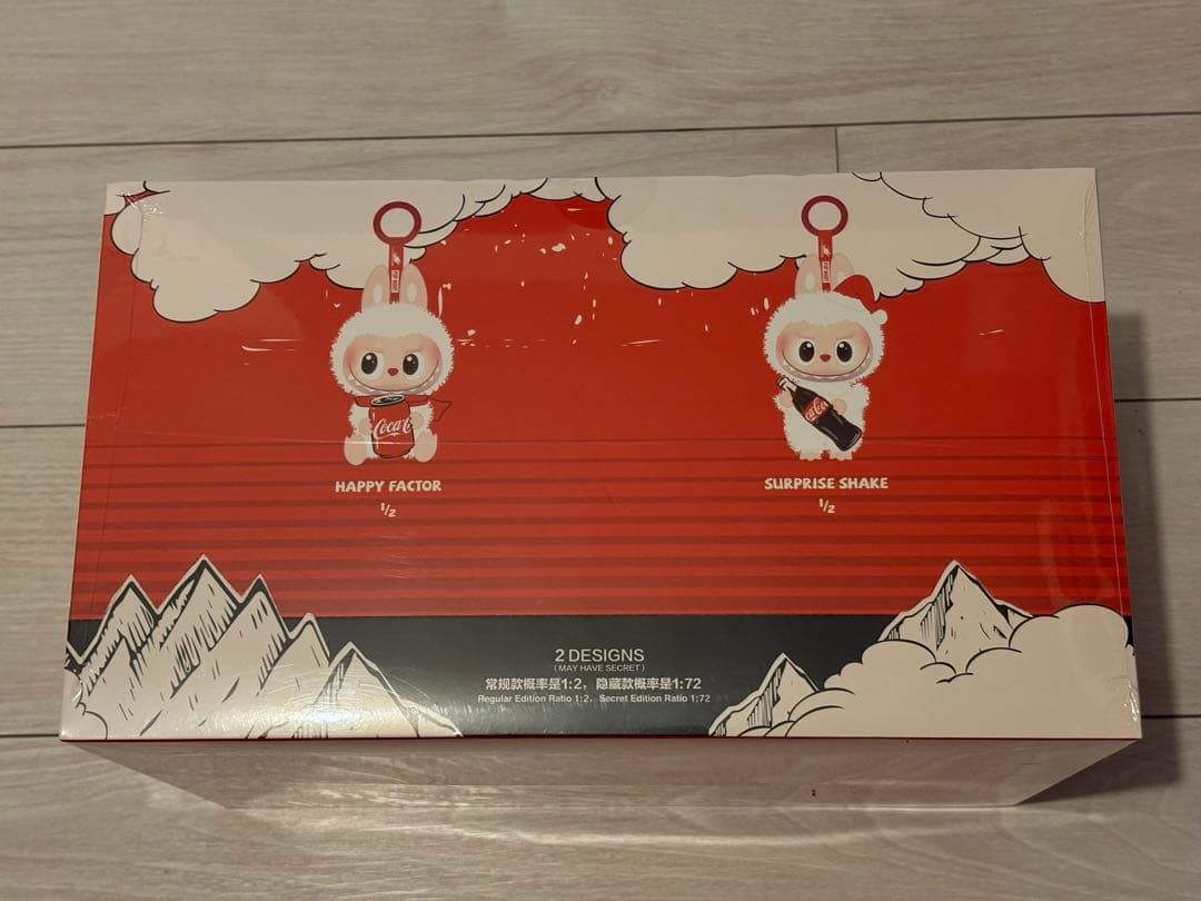 ポップマート ラブブ ぬいぐるみ【アソートボックス】 コカコーラ