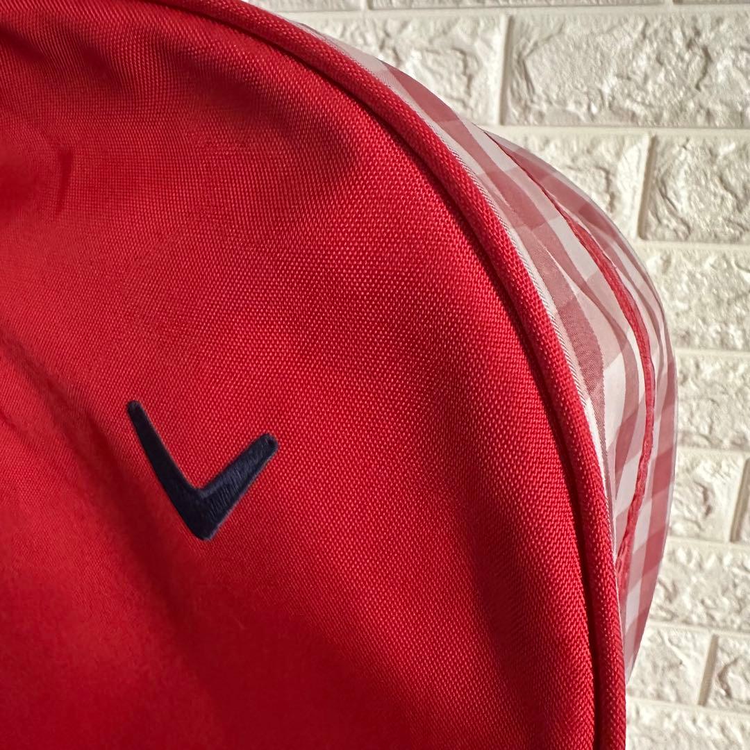 キャロウェイ キャディバック レッドチェック 8型 Callaway