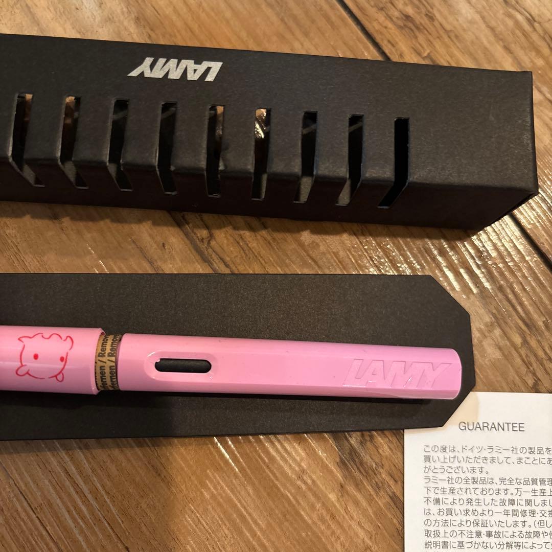 文具女子博限定 ラミーサファリ LAMYsafari 万年筆 めんだこ