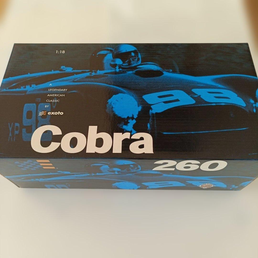 エグゾト製　シェビー　コブラ　シルバー 1/18