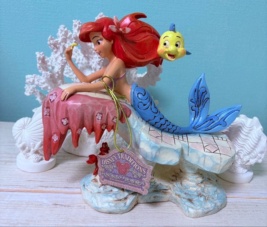 アリエルフランダーとセバスチャン海の下で夢見てる　25周年記念置物