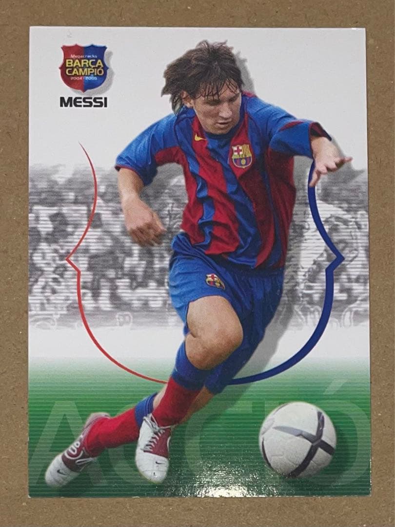 リオネルメッシ　ルーキーカード 2004 Panini Mega Cracks