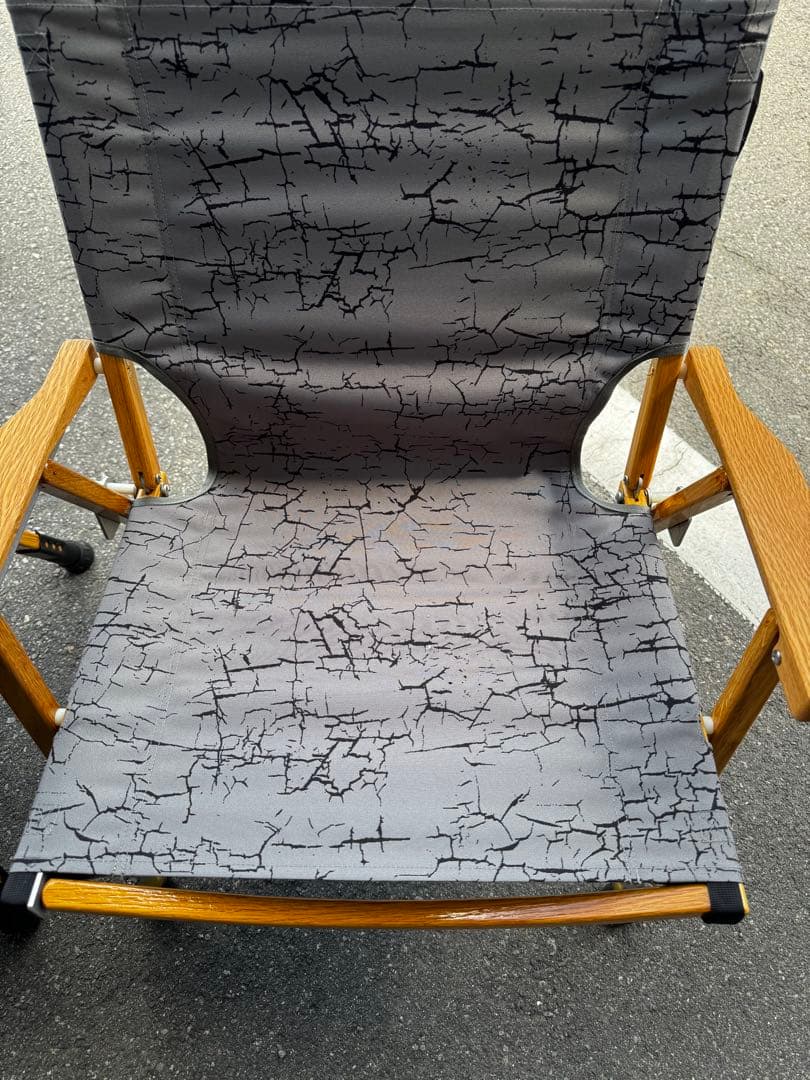 カーミットチェア二脚セットシート張り替え済みノビタ付き