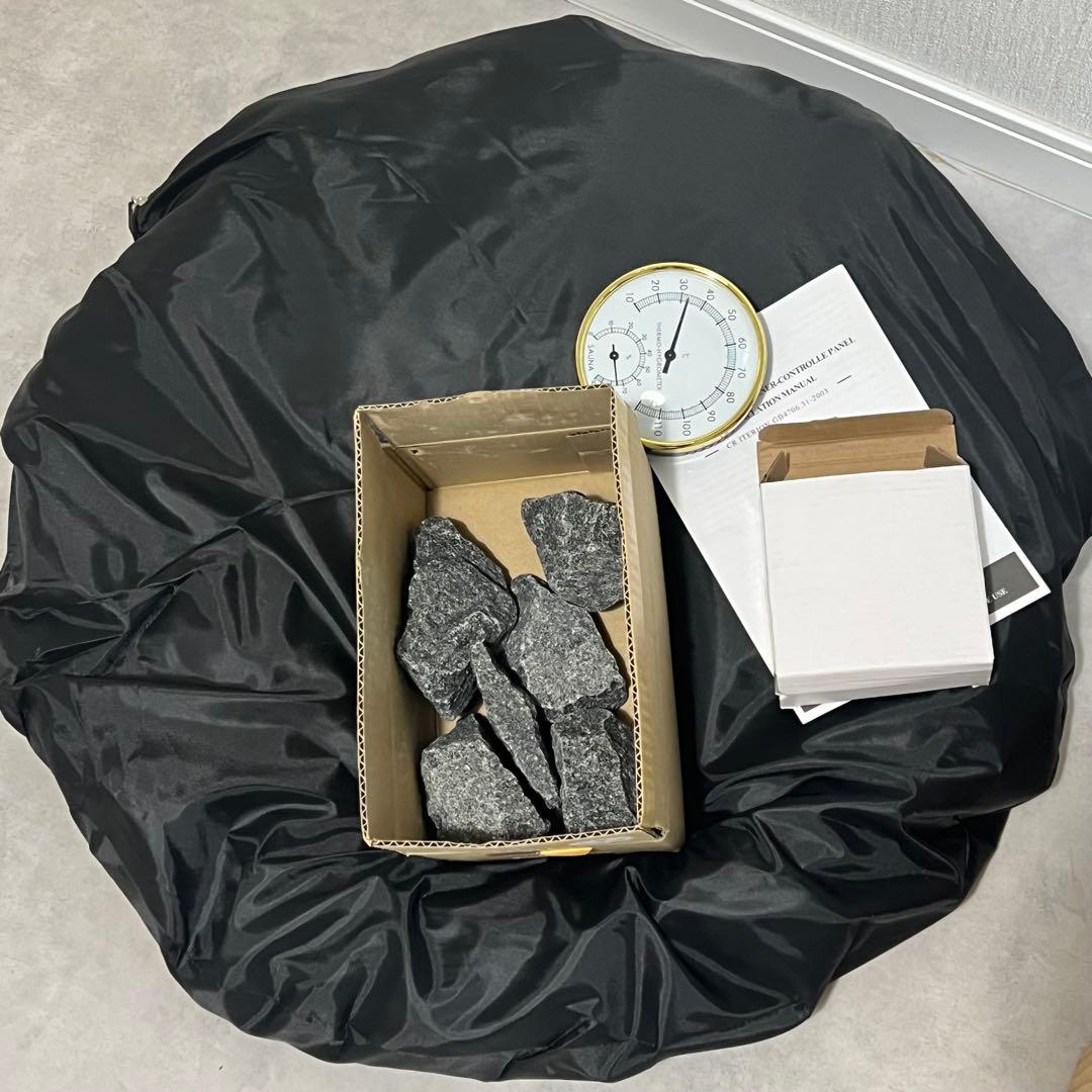 【ほぼ新品】おうちDEサウナ リッチ 2人用テント +ストーブ1基