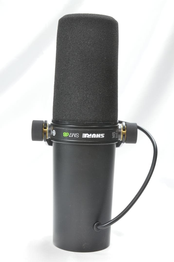 SHURE SM7dB 本物保証 (基板、QRコード確認済み) プリアンプ内蔵