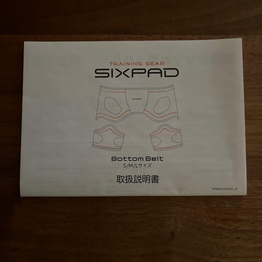 SIXPAD ボトムベルト サイズM エレクトロデパッド付き
