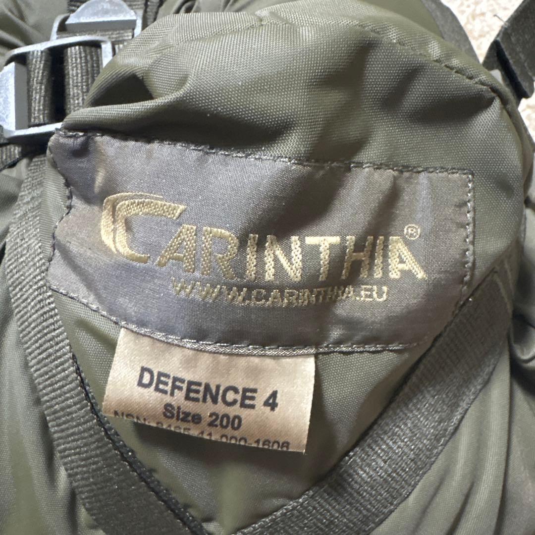 CARINTHIA DEFENCE 4 寝袋 サイズL 美品