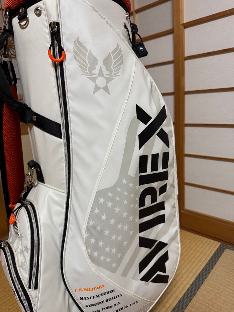 【美品】AVIREX キャディバッグ