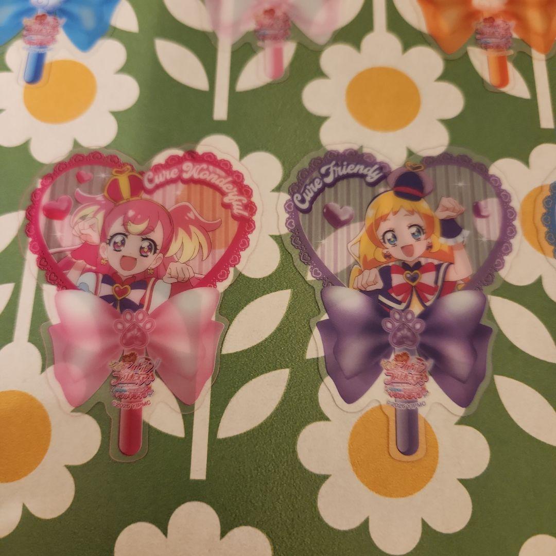 キミとアイドルプリキュア　入場者特典　第2弾　うちわ型クリアカード　全9種セット