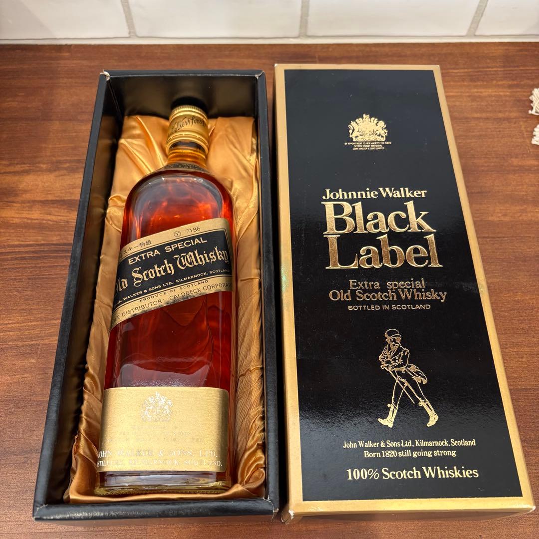 【未開栓品】ジョニーウォーカー ブラックラベル エクストラスペシャル 白紋章