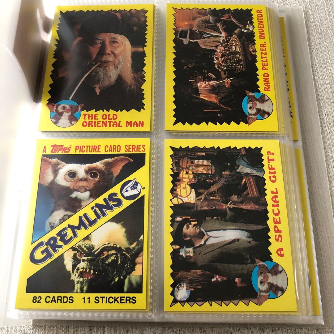 その他 GREMLINS MOVIE PHOTO CARDS Topps 1984