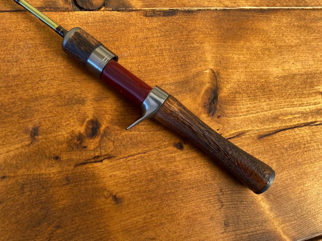 トラウトロッド　ベイトロッド　4ft7inch 渓流釣り　岩魚　ウッドグリップ