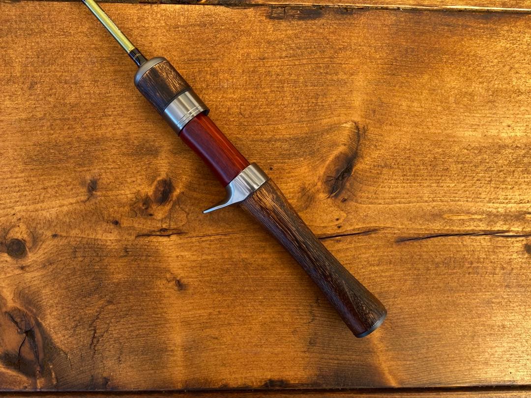 トラウトロッド　ベイトロッド　4ft7inch 渓流釣り　岩魚　ウッドグリップ