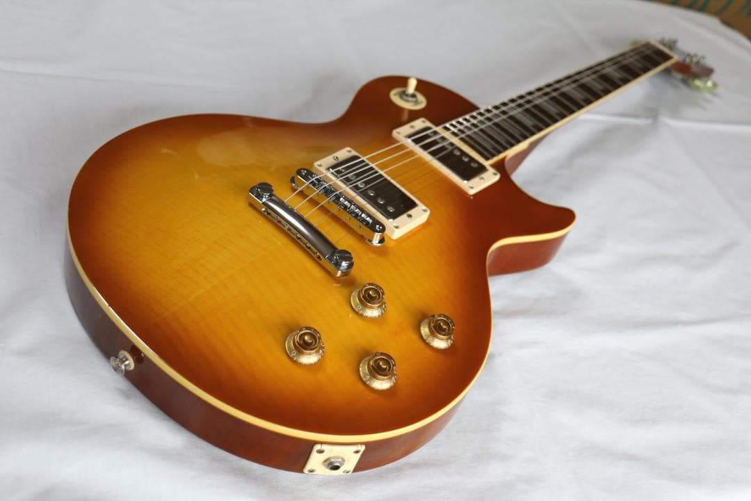 BURNY バーニー Super Grade レスポール ギター ハードケース付