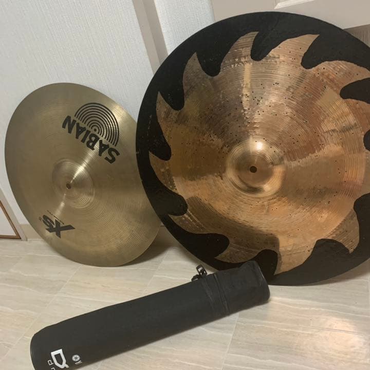 シンバル2枚セット　中古　引退品　チャイナシンバル　SABIAN