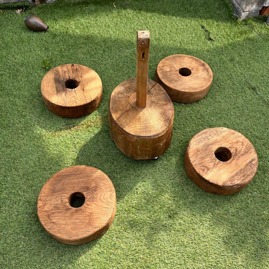 アンティーク輪投げスツール