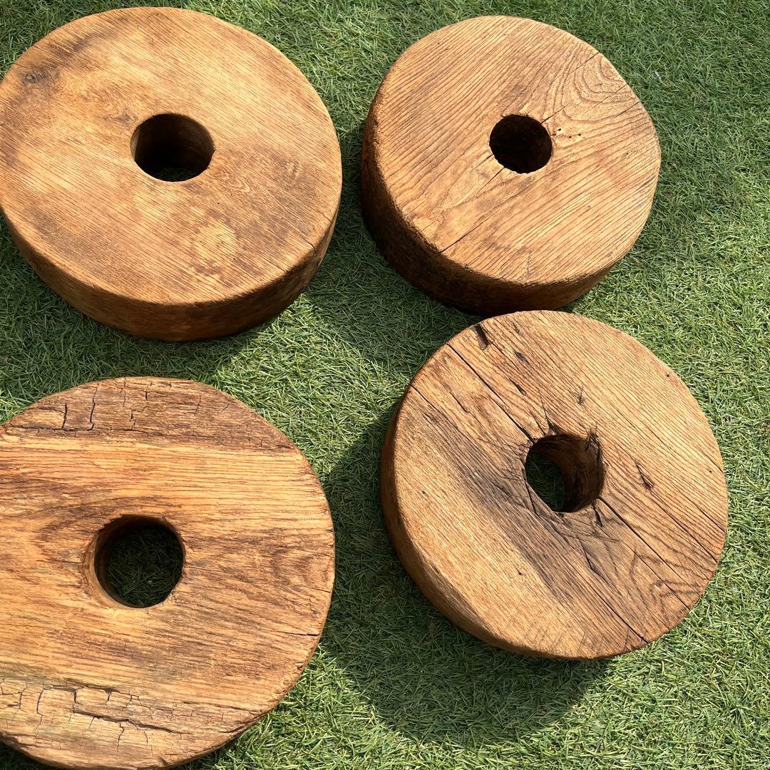 アンティーク輪投げスツール