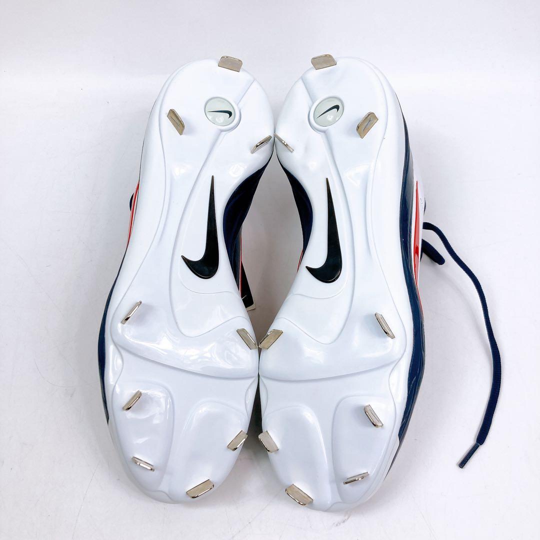 新品未使用 NIKE iD 野球スパイク トリコロールカラー 28cm