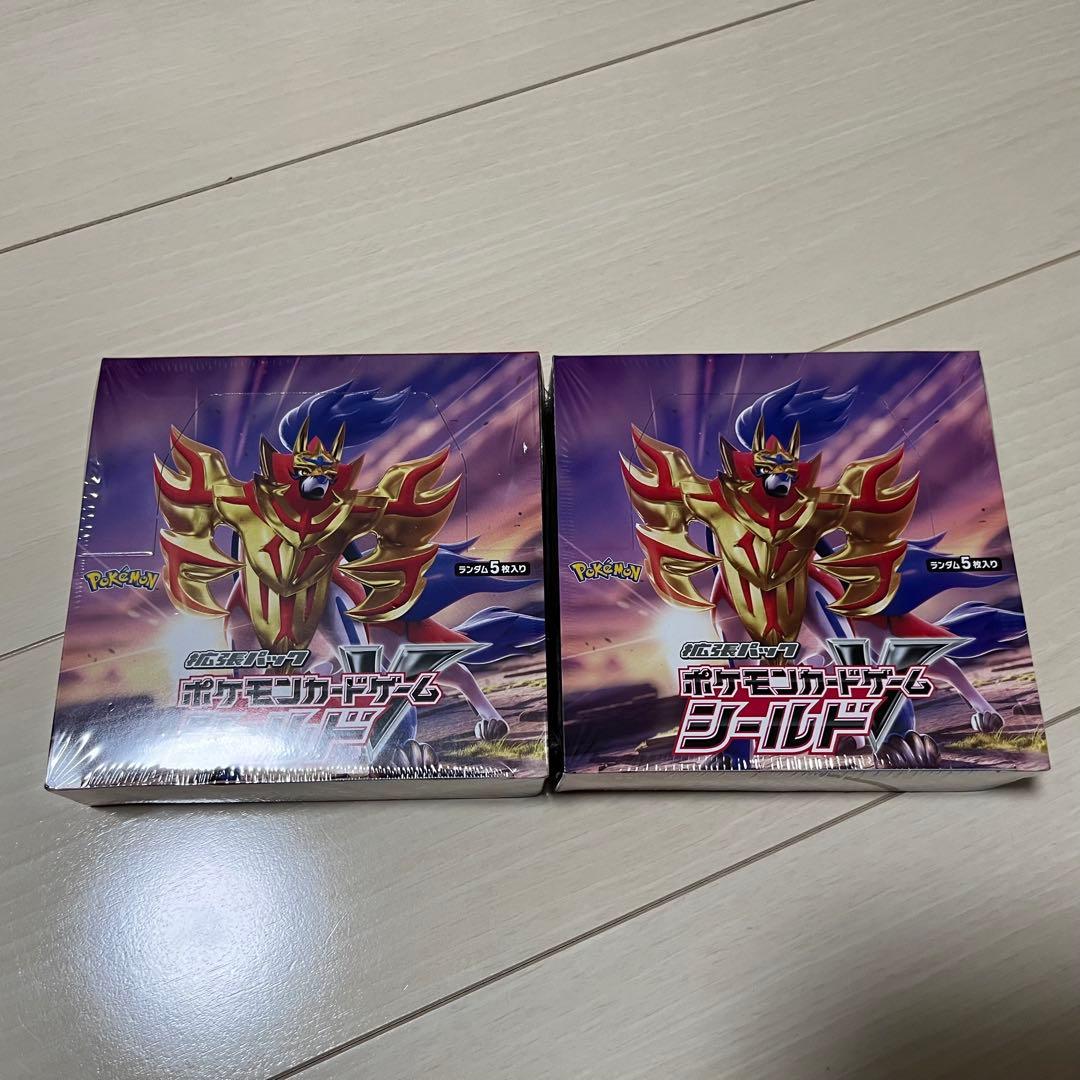 【新品未開封】ポケモンカード 「シールド」 2BOX