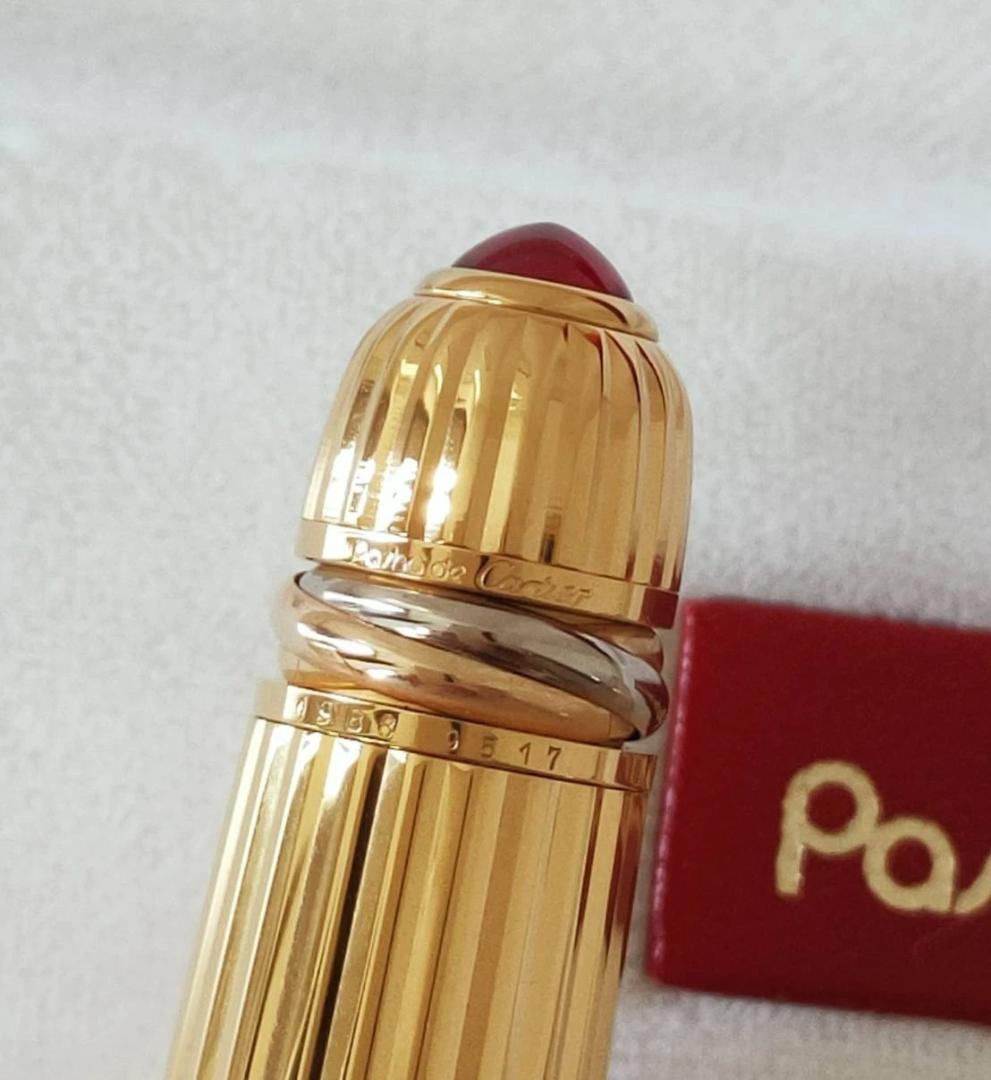 新品同様 Cartier パシャ ドゥ カルティエ 18K ゴールド 万年筆