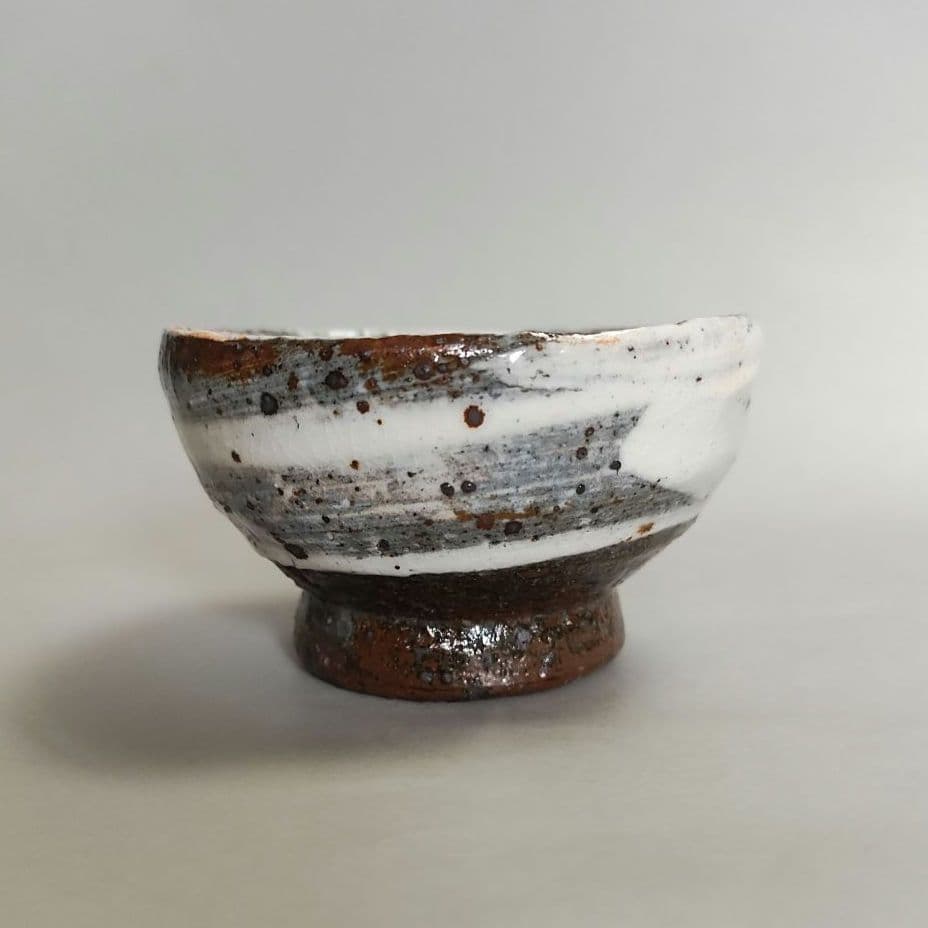 小川哲男　刷毛目盃　ぐい呑　酒盃