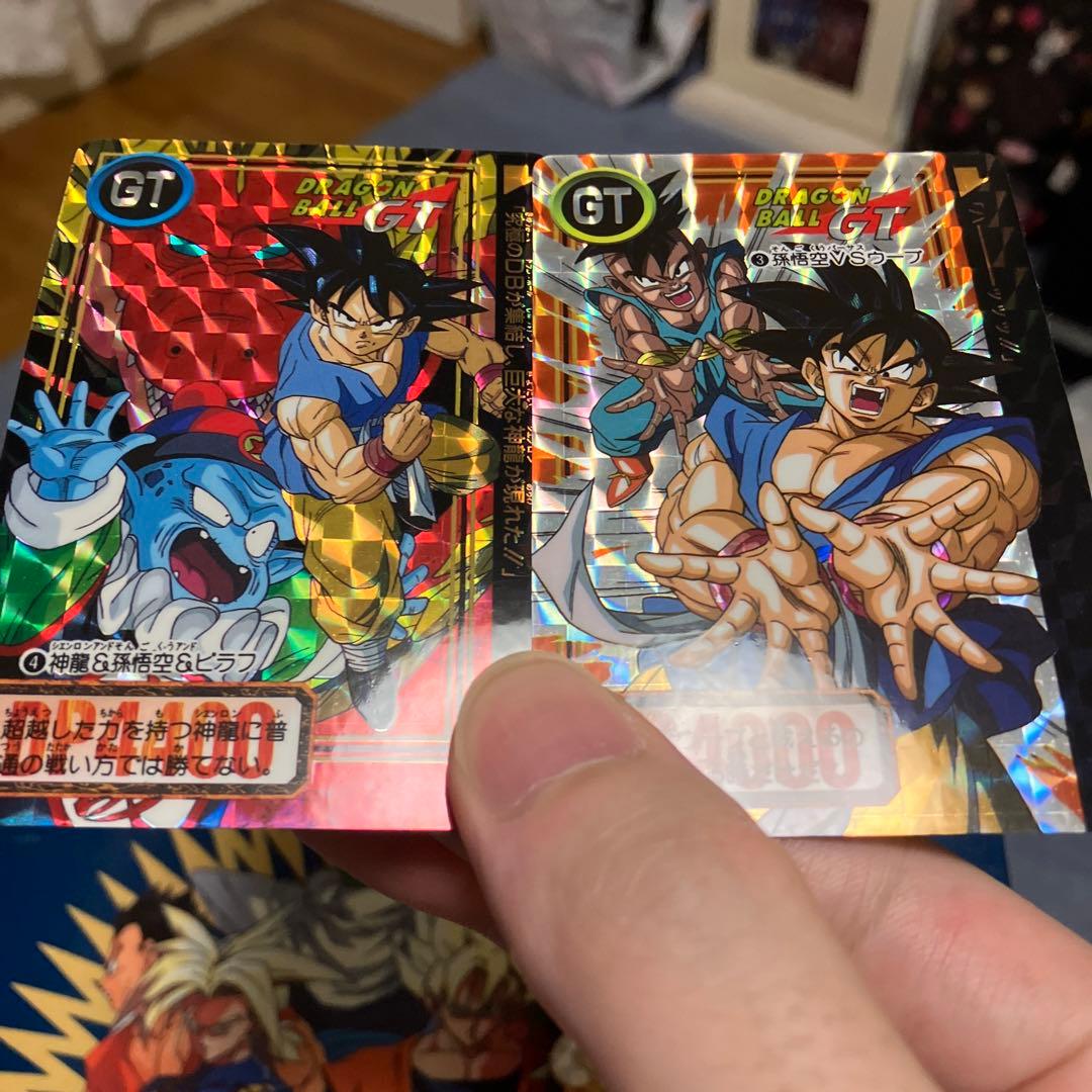 【希少】ドラゴンボールカードダスZ&GT16枚セット(状態いい品)激レア品！