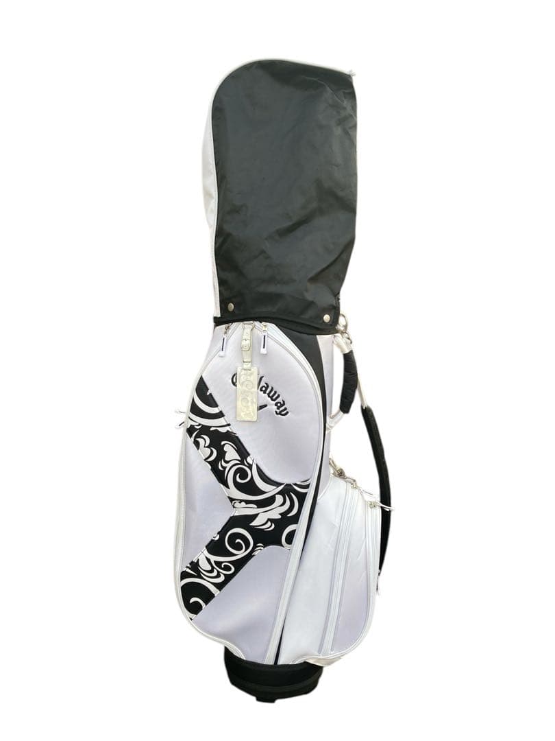 キャロウェイ　ソレイルモデル　ゴルフバッグ ホワイト&ブラック