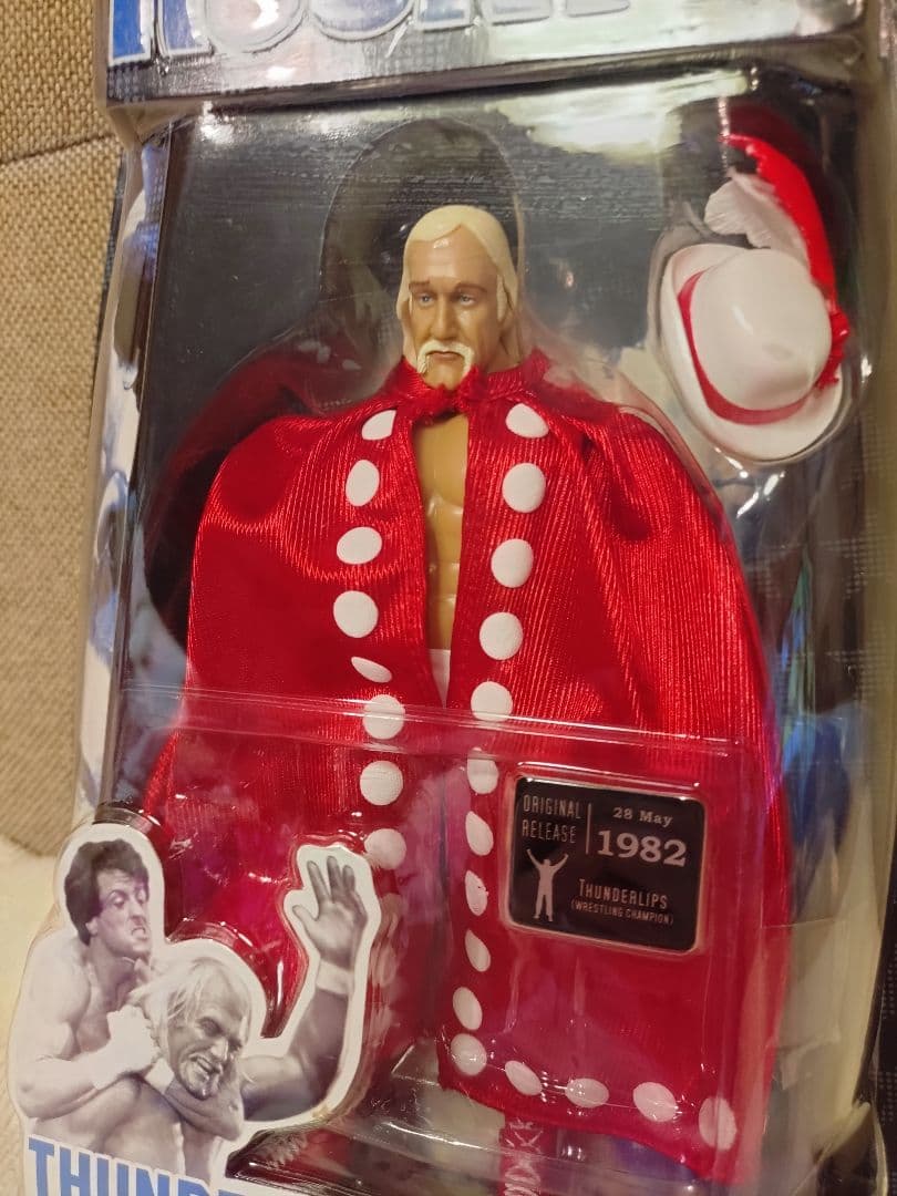 未開封　ロッキーⅢ　サンダーリップス（ハルク・ホーガン）WWE WCW