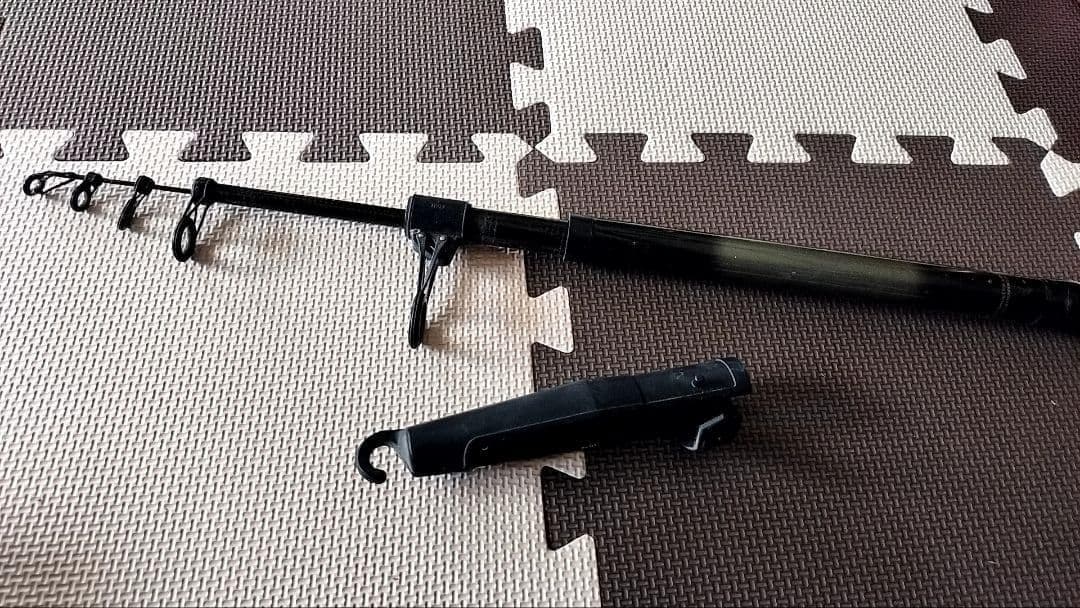 ダイワ投釣りセットカーボウイスカー投竿/スピニングリール